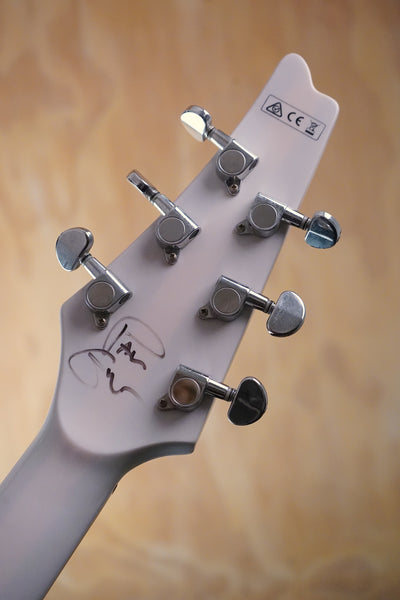 Ibanez FRM200 Paul Gilbert Fireman White Blonde Signed, (Used, Comm)