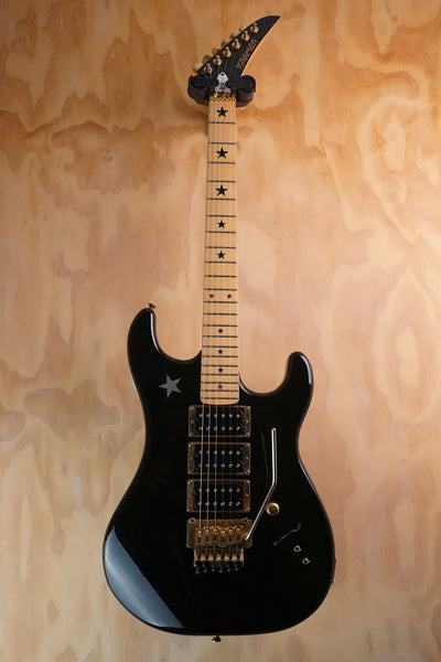 1980s Kramer USA Jersey Star Black Pearl, (Used, Comm)
