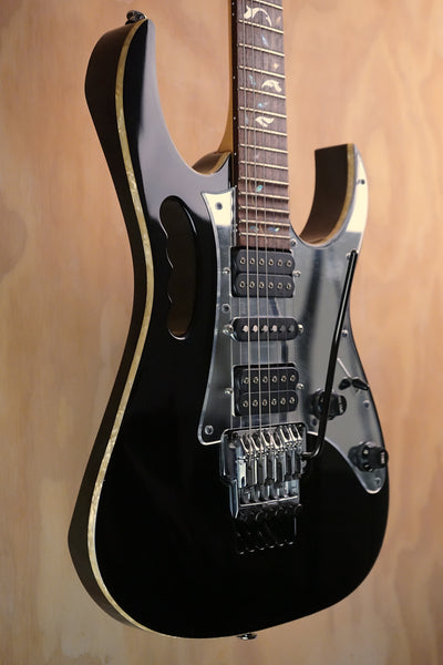 2008 Ibanez JEM77V BK Steve Vai Signature Black, (Used, Comm)