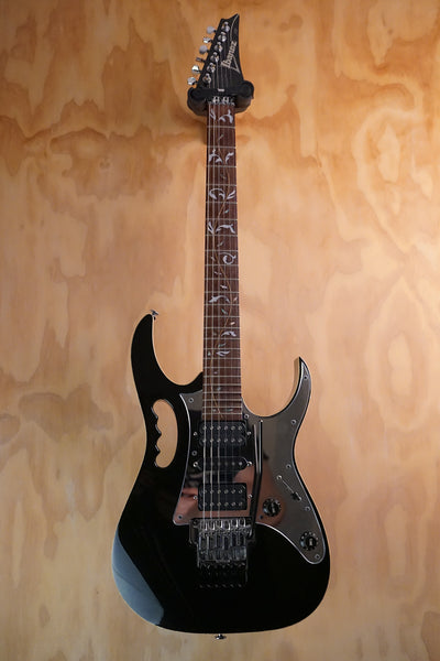 2008 Ibanez JEM77V BK Steve Vai Signature Black, (Used, Comm)