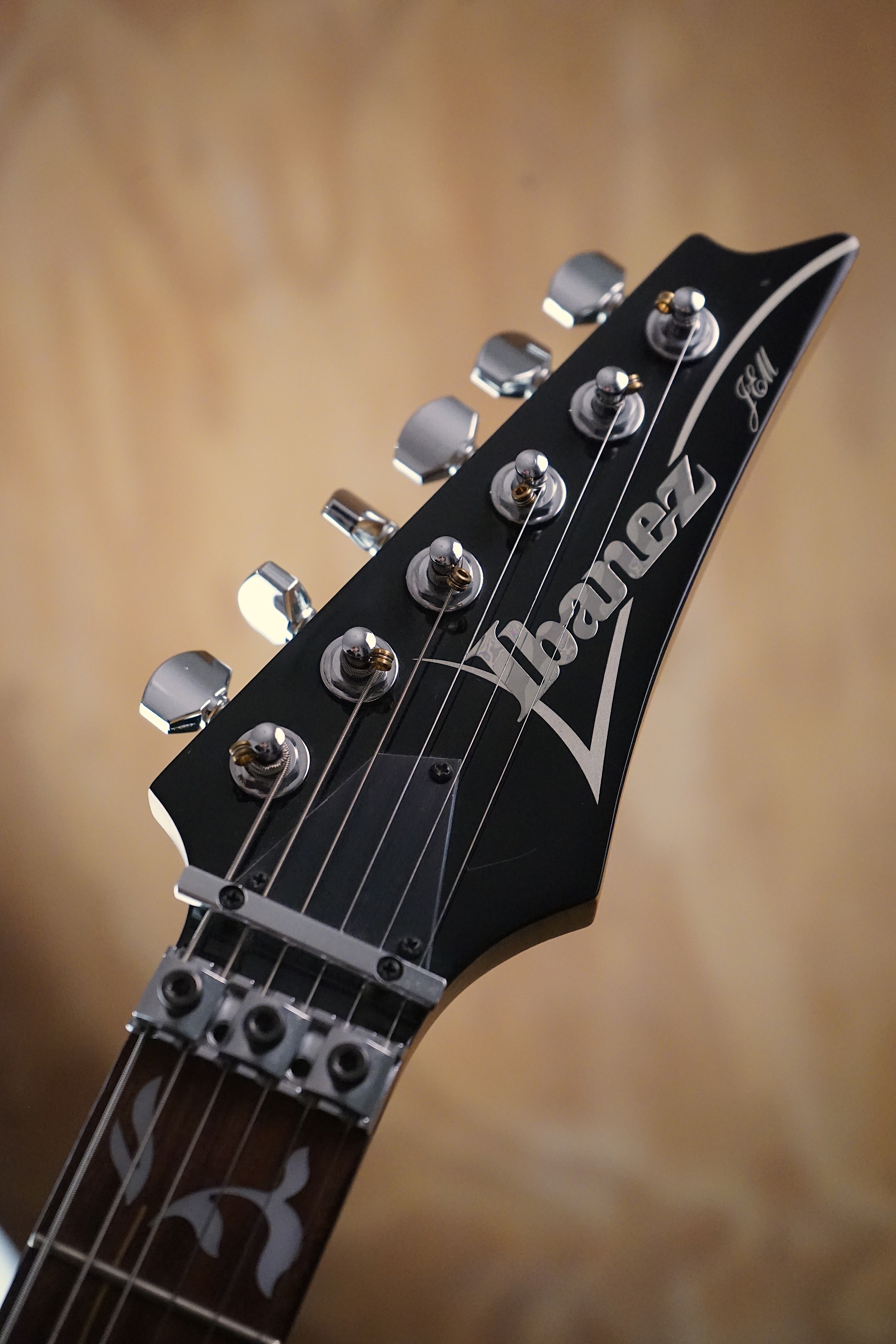 2008 Ibanez JEM77V BK Steve Vai Signature Black, (Used, Comm)
