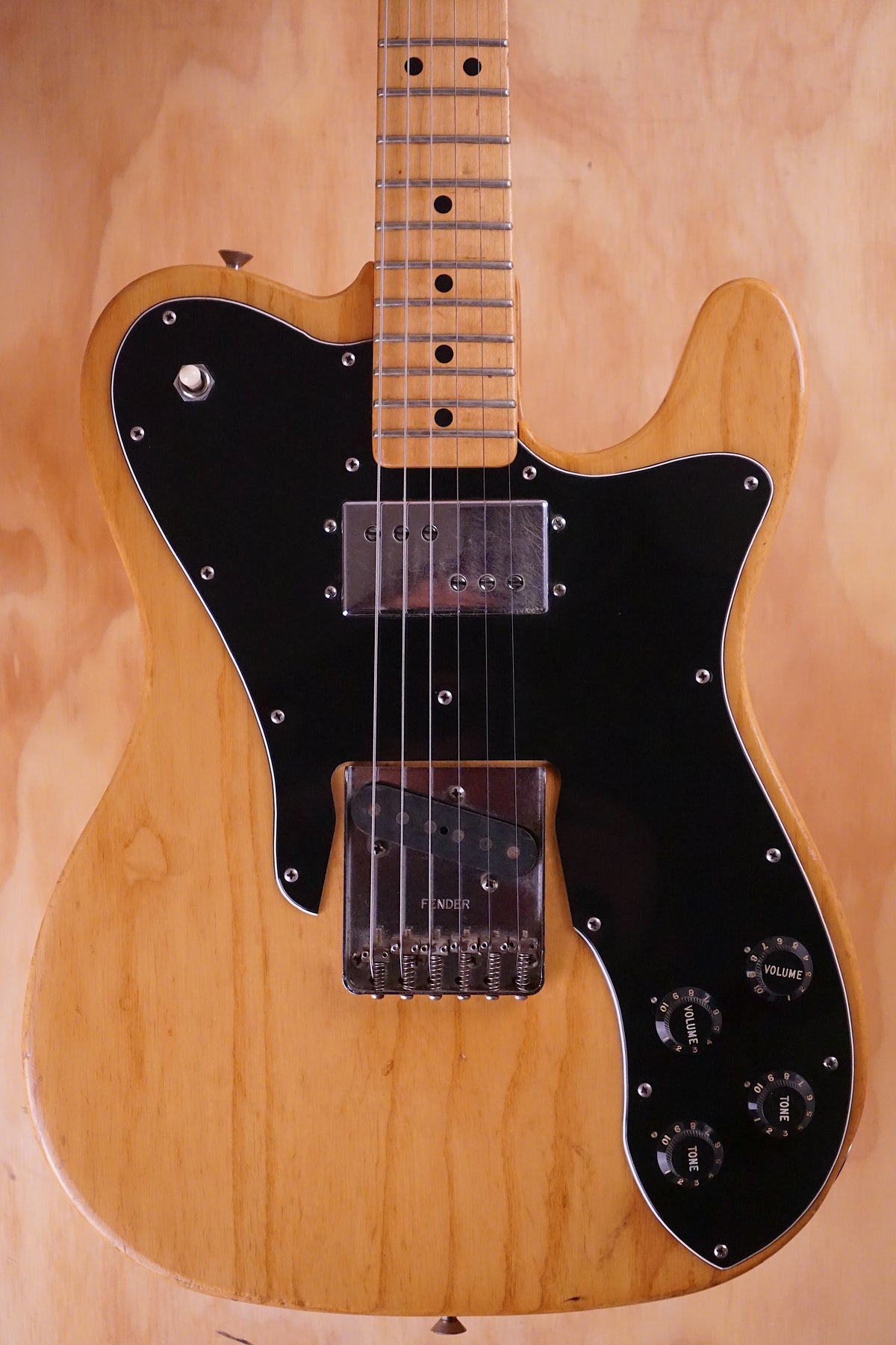 1978 Fender Telecaster Custom in Natural, (Used) — Fair Deal Music