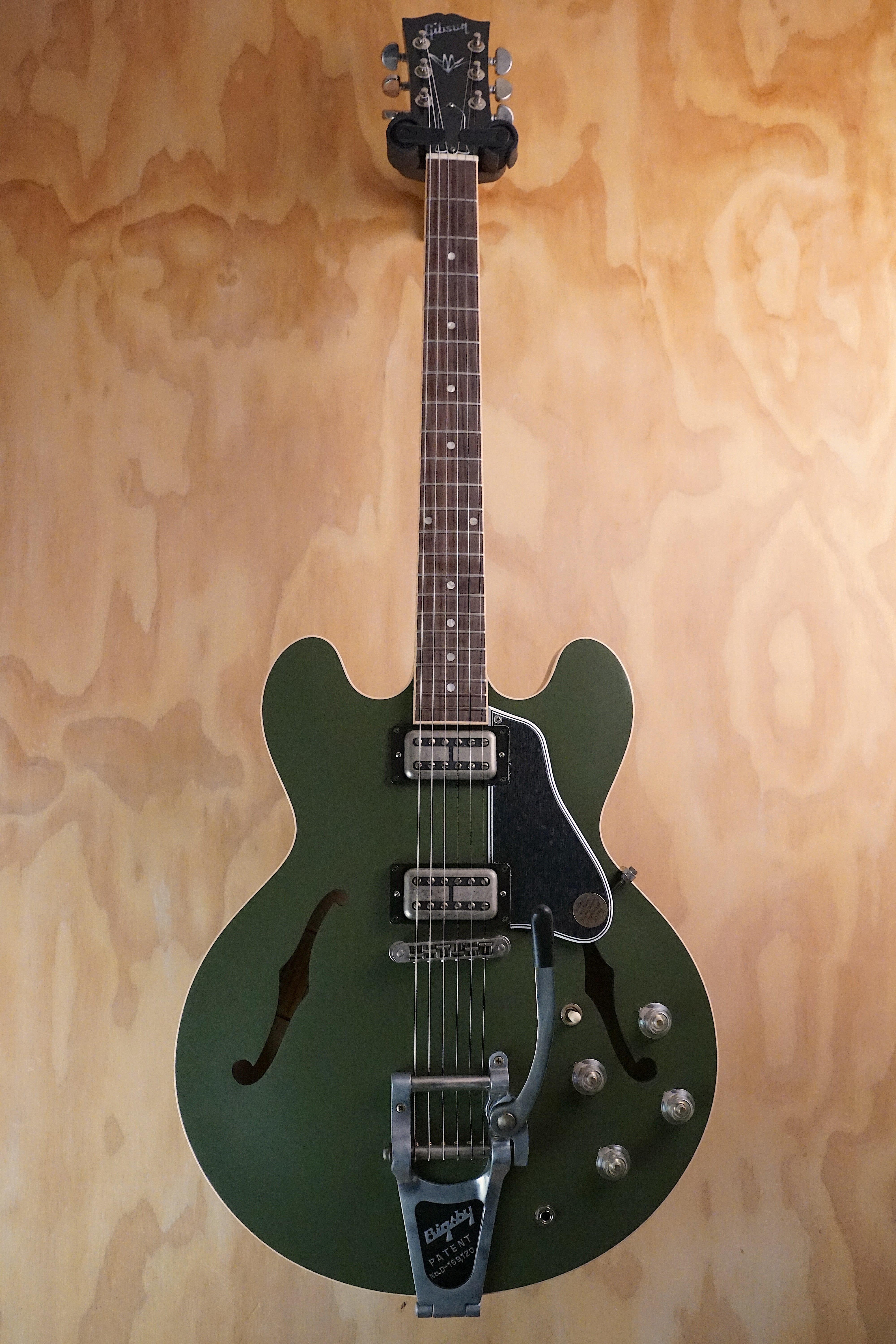 Gibson Chris Cornell ES-335 Tribute Olive Drab Green, (Used, Comm) - Fair Deal Music