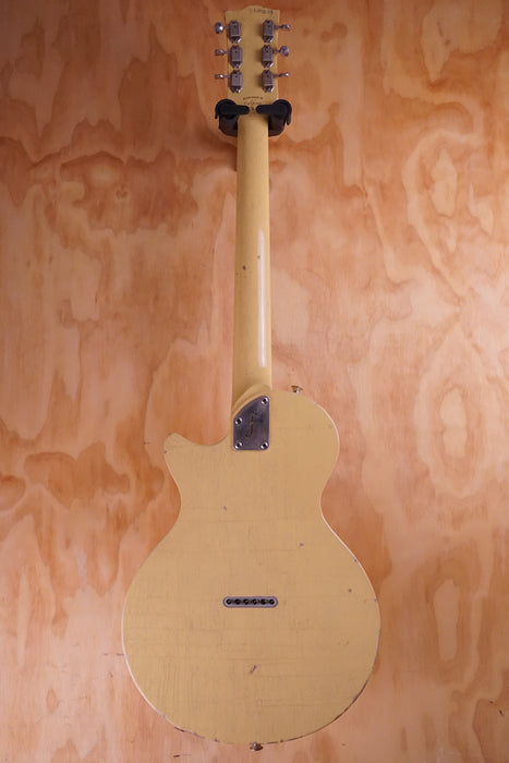Fano Alt de Facto SP6 in distressed TV Yellow, (Used) - Fair Deal Music