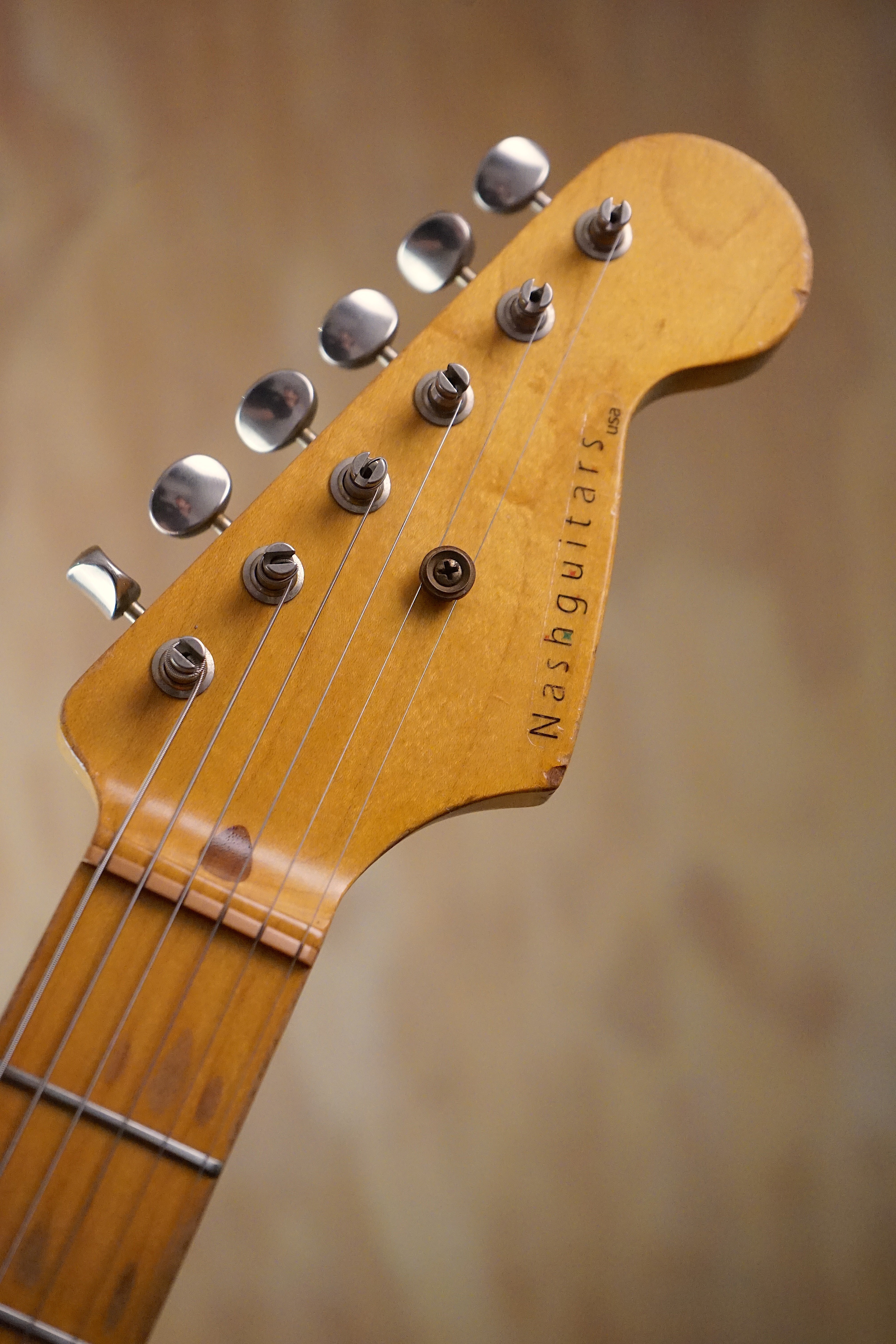 Nash guitars S63 3-Tone Sunburst Relic, (Used, Comm)