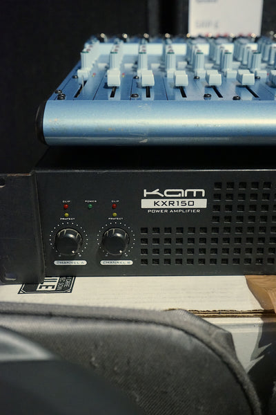 Wharfedale Titan 12 PA Bundle with Alesis Mixer & KAM Amp – Used, Comm