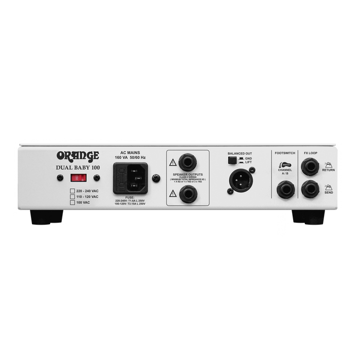 Orange Dual Baby 100 Twin Channel 100W Guitar Amp Head - Fair Deal Music