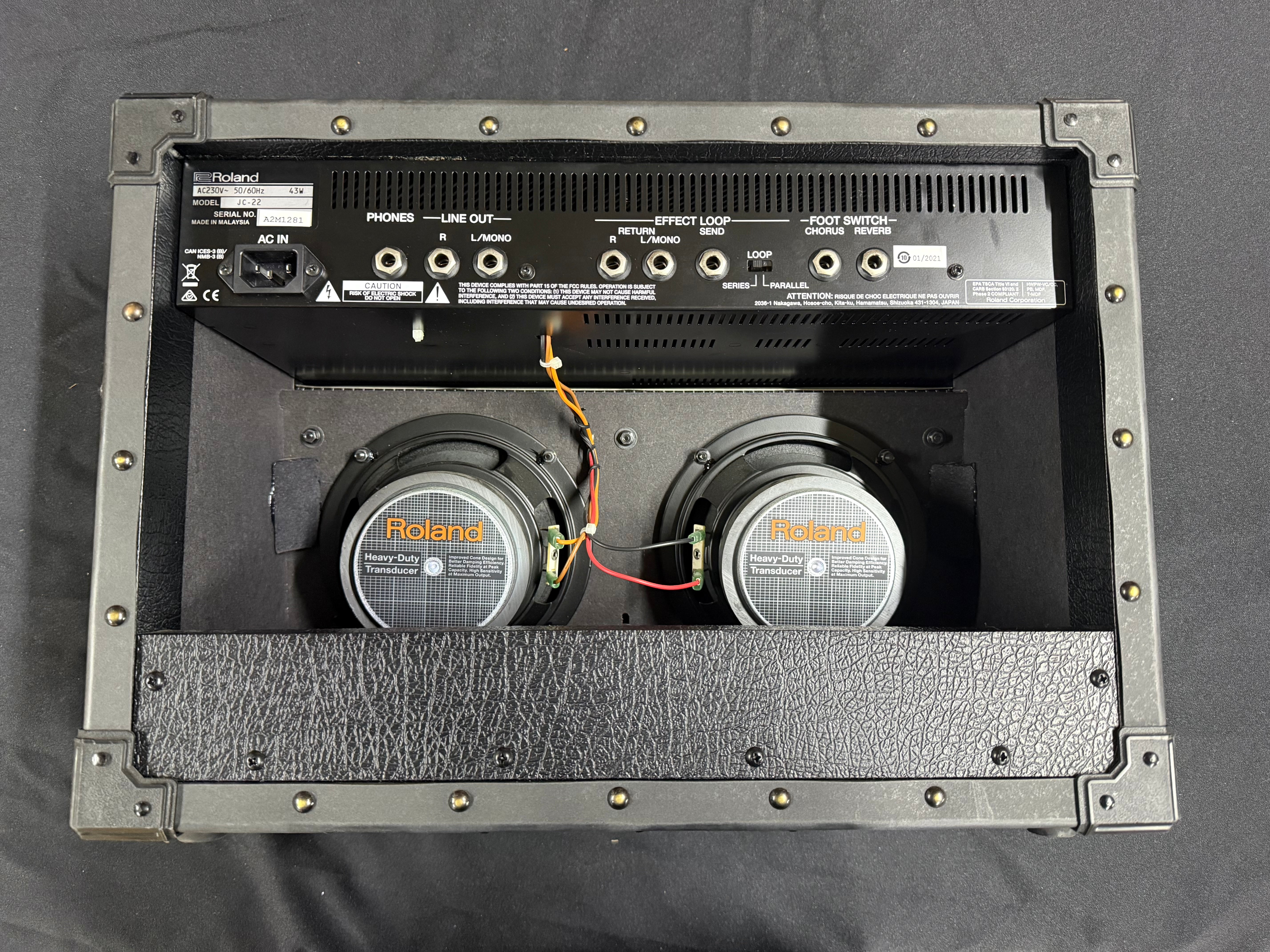 Roland JC-22 Jazz Chorus Stereo Combo, A2M1281, USED - Fair Deal Music