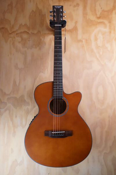 SQOE EA-60YN Electro Acoustic Guitar in Natural - Fair Deal Music
