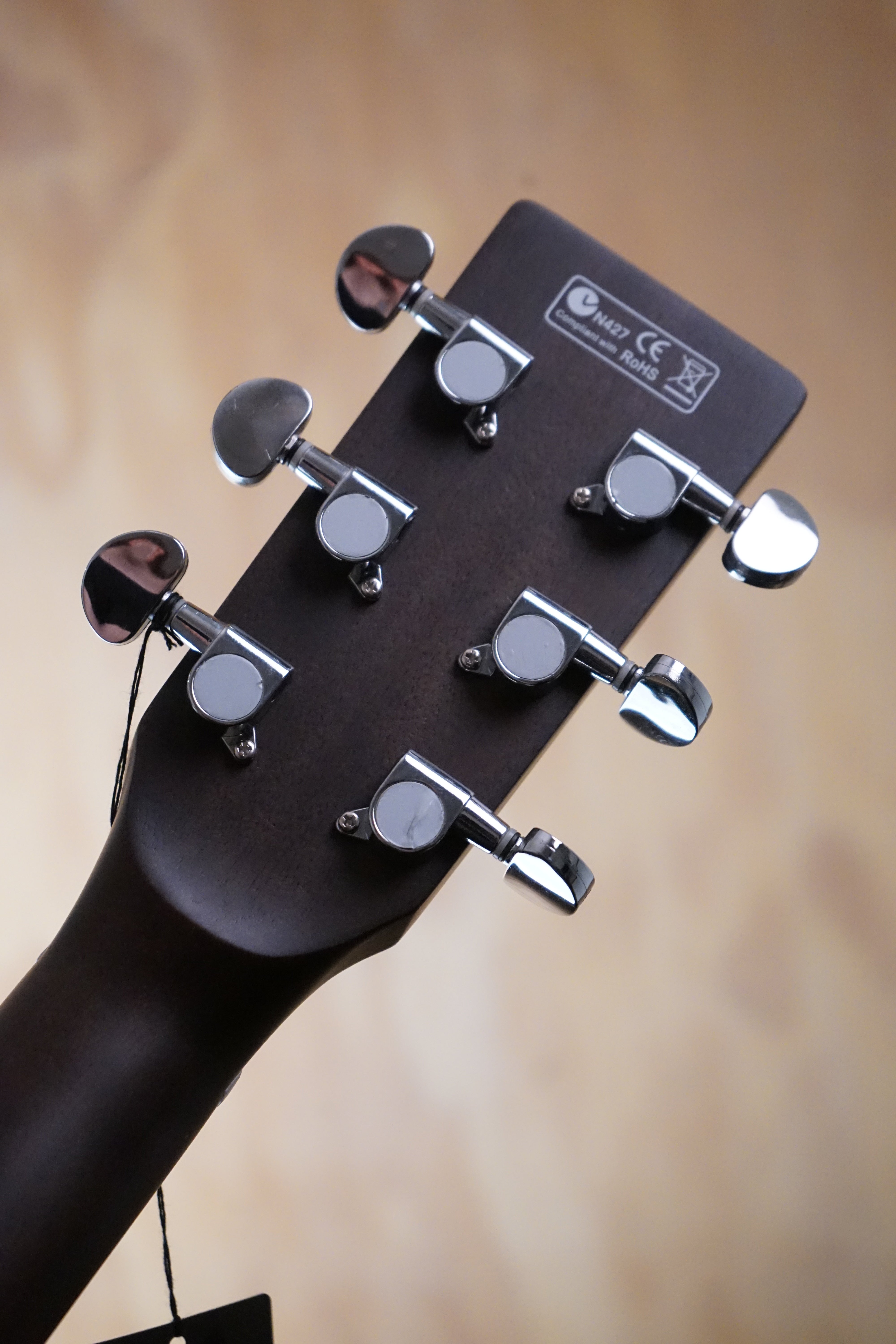 SQOE ED-60BK Electro Acoustic Guitar in Black - Fair Deal Music