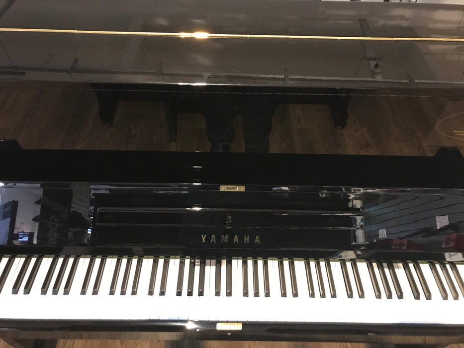 Yamaha U1 1975 Upright Piano in Polished Ebony Serial No 2072807 (Used) - Fair Deal Music