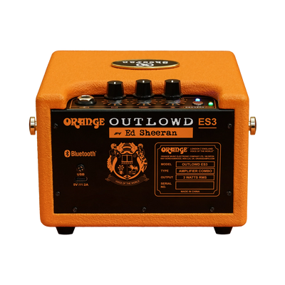 Orange Outlowd ES3 Ed Sheeran 3W Acoustic Mini Amp & Bluetooth Speaker