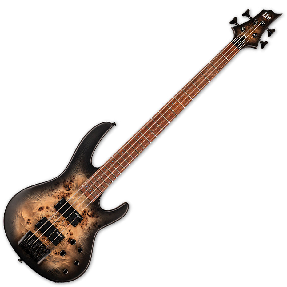 ESP LTD D-4 Black Natural Burst Satin (Open Box) - Fair Deal Music