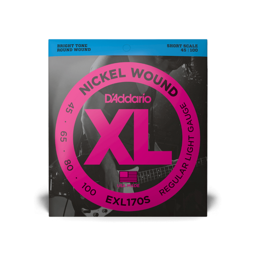 D'Addario, EXL170, 45-100 Regular Light, long Scale, XL Nickel Bass Strings - Fair Deal Music