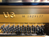Yamaha U3 Upright Piano in Polished Ebony Serial No 1829137 (Reconditioned by Yamaha) - Fair Deal Music