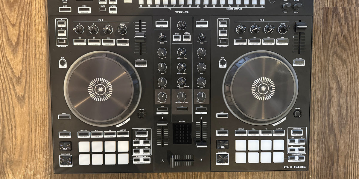 Roland DJ-505 DJコントローラー 動作確認済 ケース付 Roland DJ-505 DJ Controller for Serato DJ — Fair Deal Music