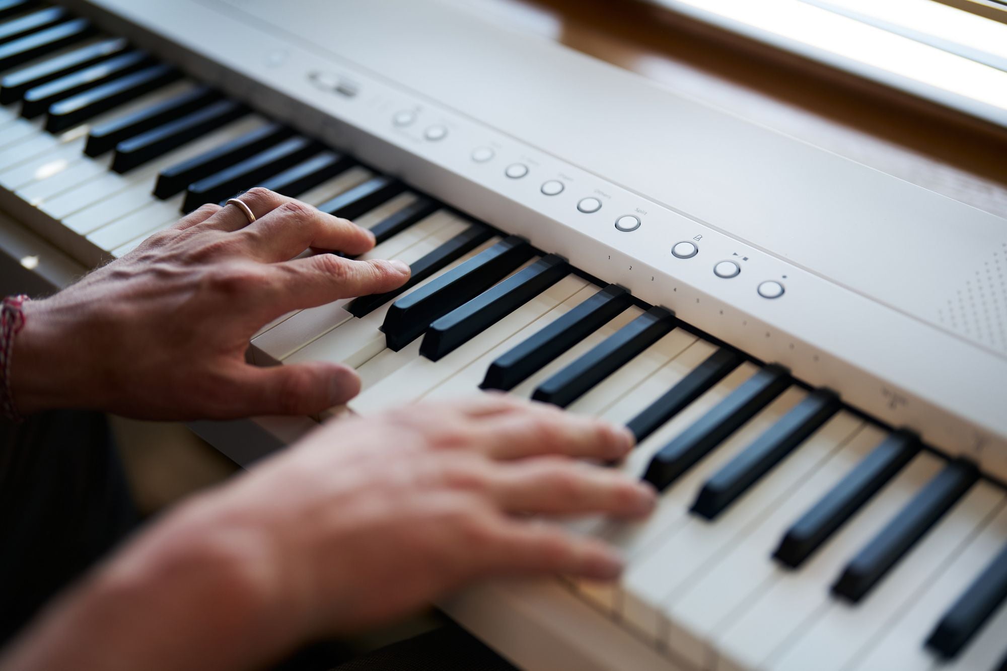Roland FP-40 Portable Digital Piano Home Bundle - White