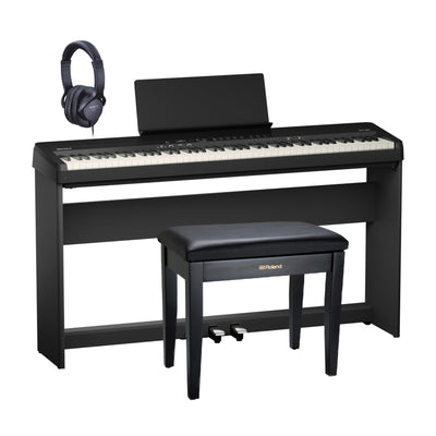 Roland FP-40 Portable Digital Piano Home Bundle - Black - Fair Deal Music