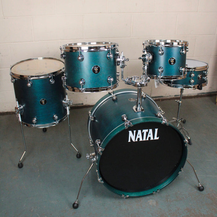 Natal Spirit Series Fusion 20 5-Piece Shell Pack, Cerulean Blue - Fair Deal Music