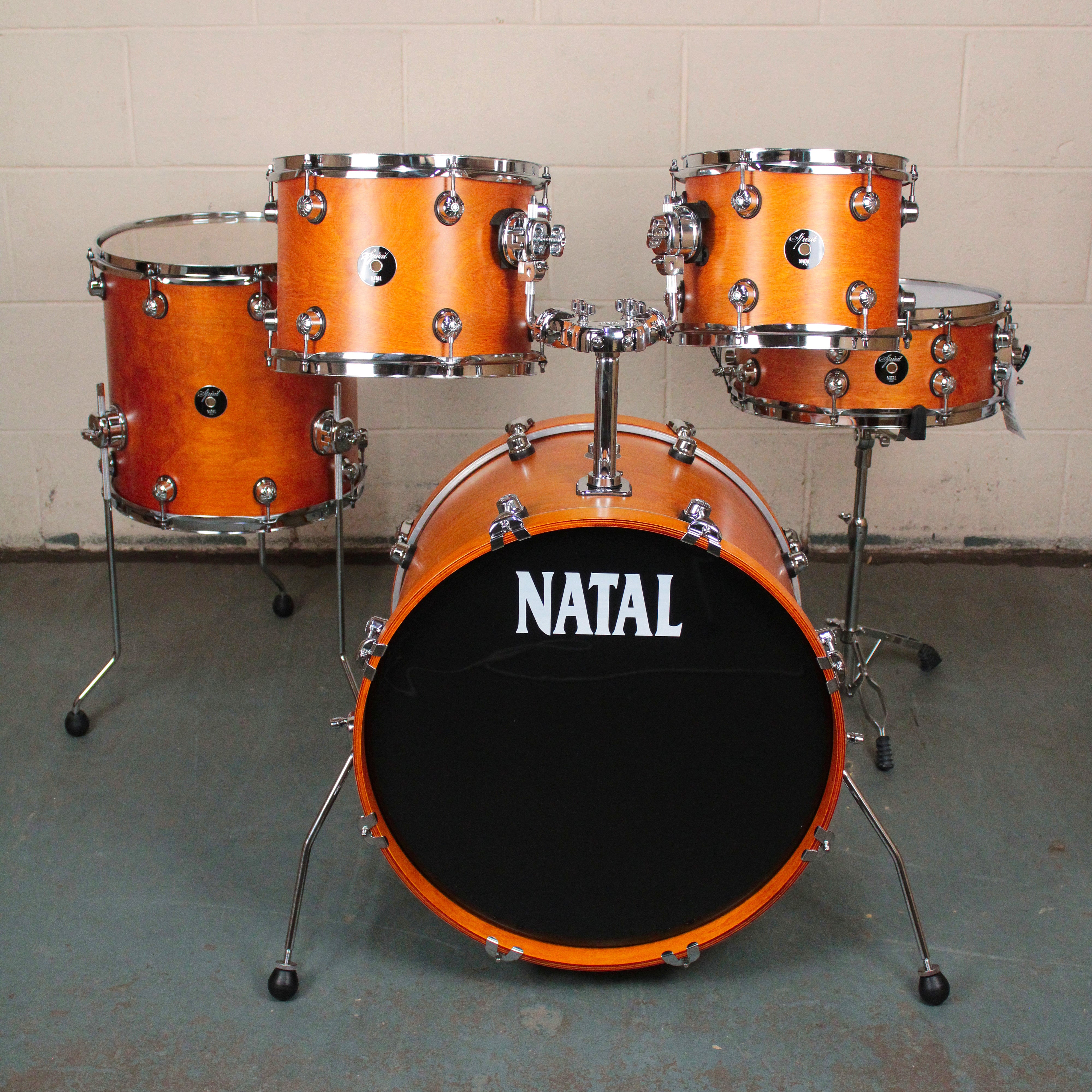 Natal Spirit Series Fusion 20 5-Piece Shell Pack, Ocre Stain - Fair Deal Music