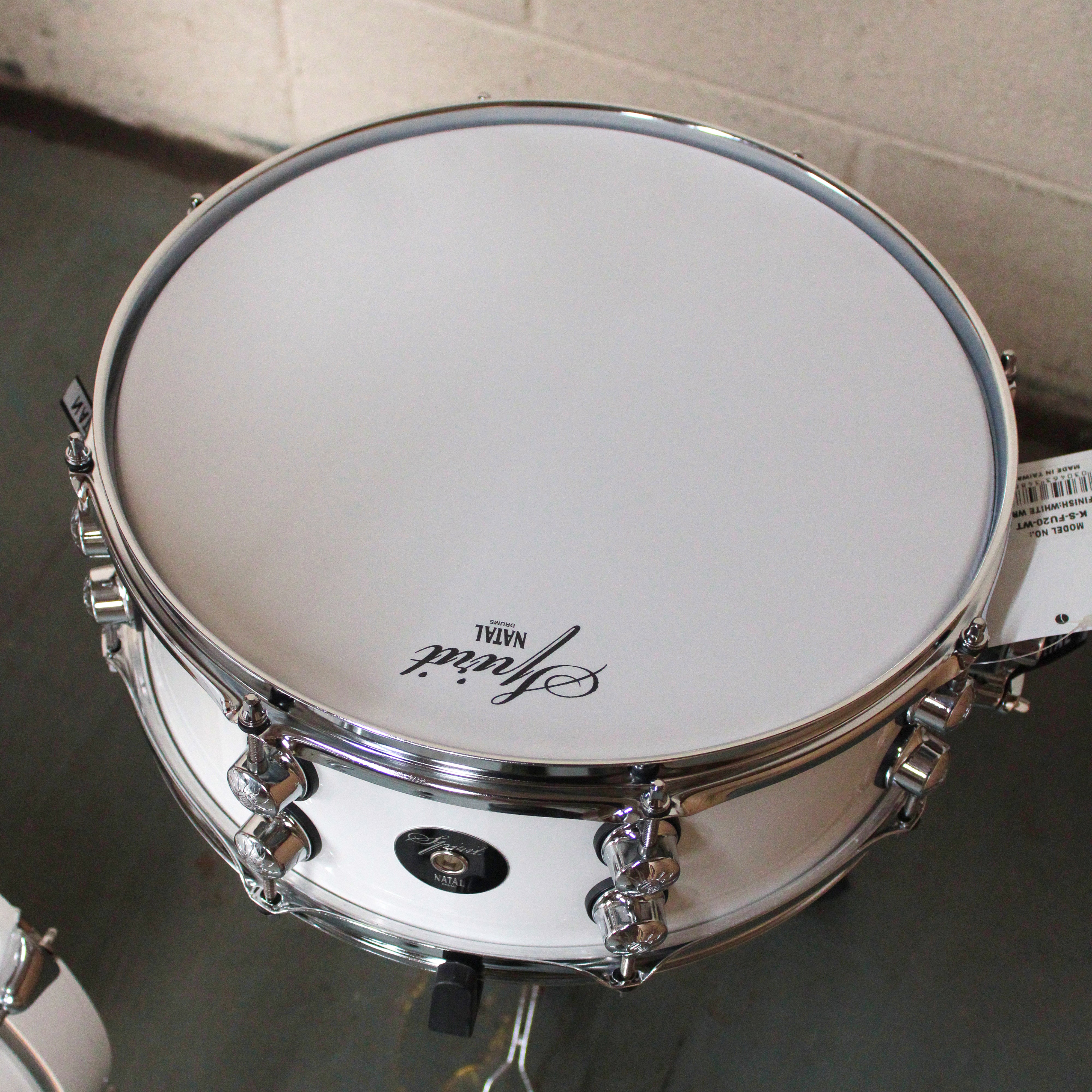Natal Spirit Series Fusion 20 5-Piece Shell Pack, White - Fair Deal Music