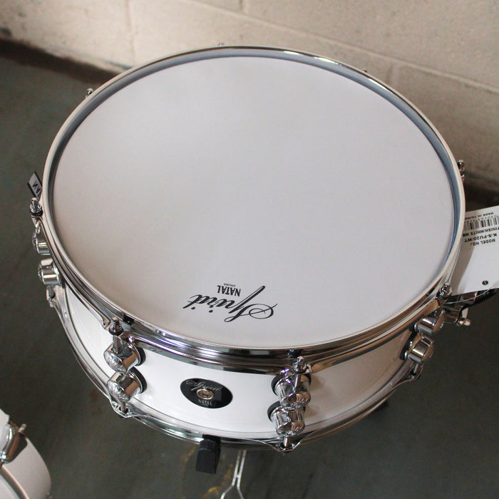 Natal Spirit Series Fusion 20 5-Piece Shell Pack, White - Fair Deal Music