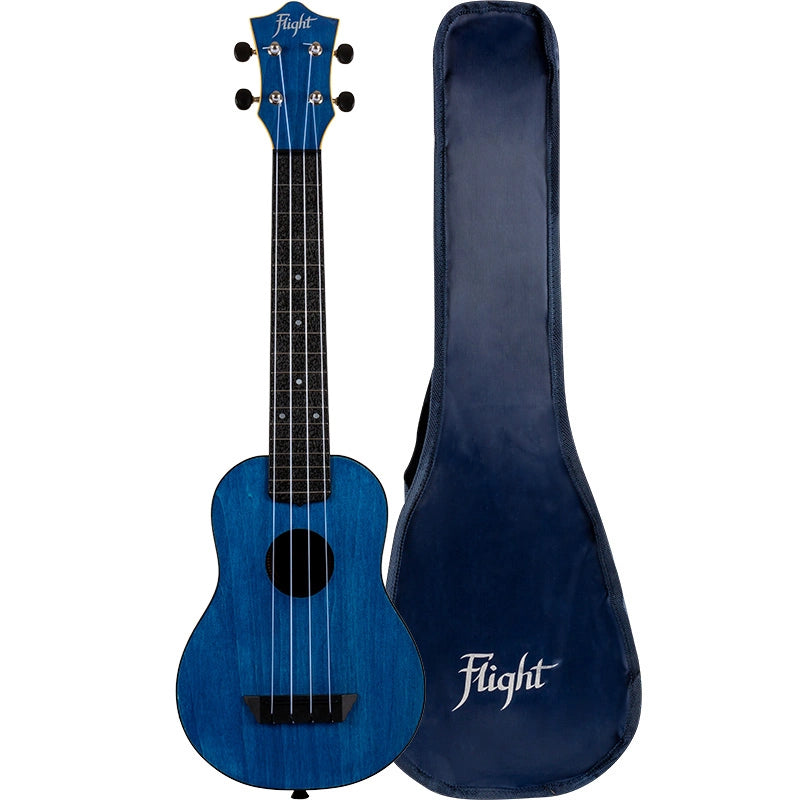 Flight TUS35 Concert Scale Soprano Ukulele, Dark Blue - Fair Deal Music