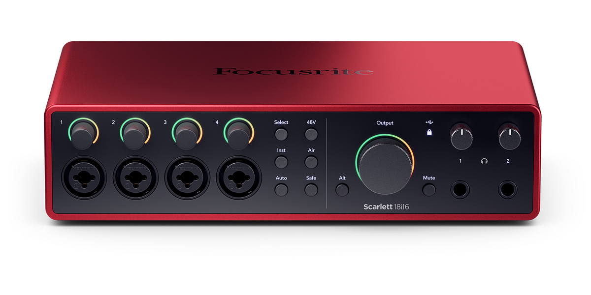 DTM・DAW scarlett solo Focusrite Scarlett 18i16 4th Gen — Fair Deal Music