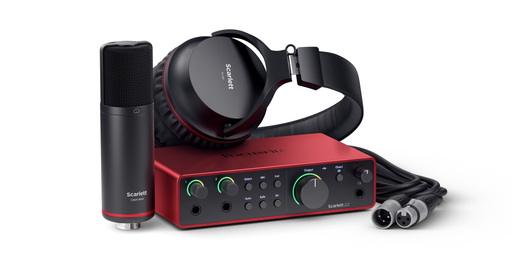 Focusrite Scarlett 2i2 Studio 4th Gen Bundle - Fair Deal Music