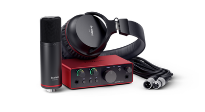 Focusrite Scarlett Solo Studio 4th Gen Bundle - Fair Deal Music