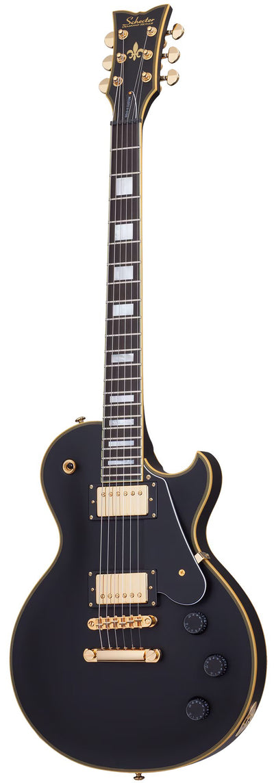 Schecter Solo-II Custom Electric Guitar Aged Black Satin - Fair Deal Music