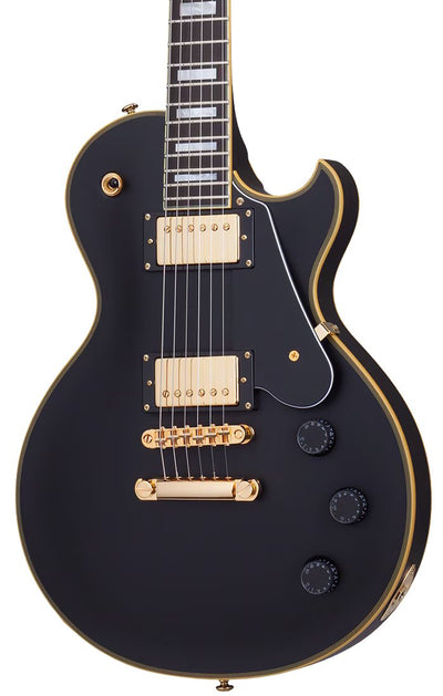 Schecter Solo-II Custom Electric Guitar Aged Black Satin - Fair Deal Music