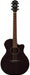 Yamaha APX600M Electro-Acoustic Guitar, Matte Finish, Smokey Black - Fair Deal Music