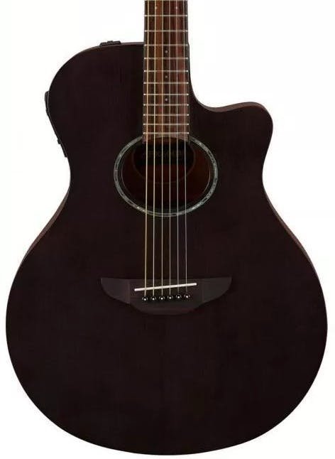 Yamaha APX600M Electro-Acoustic Guitar, Matte Finish, Smokey Black - Fair Deal Music