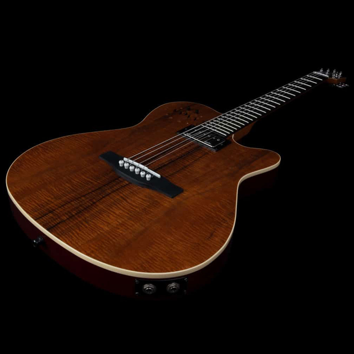 Godin A6 Ultra Electric Guitar ~ Extreme Koa HG - Fair Deal Music