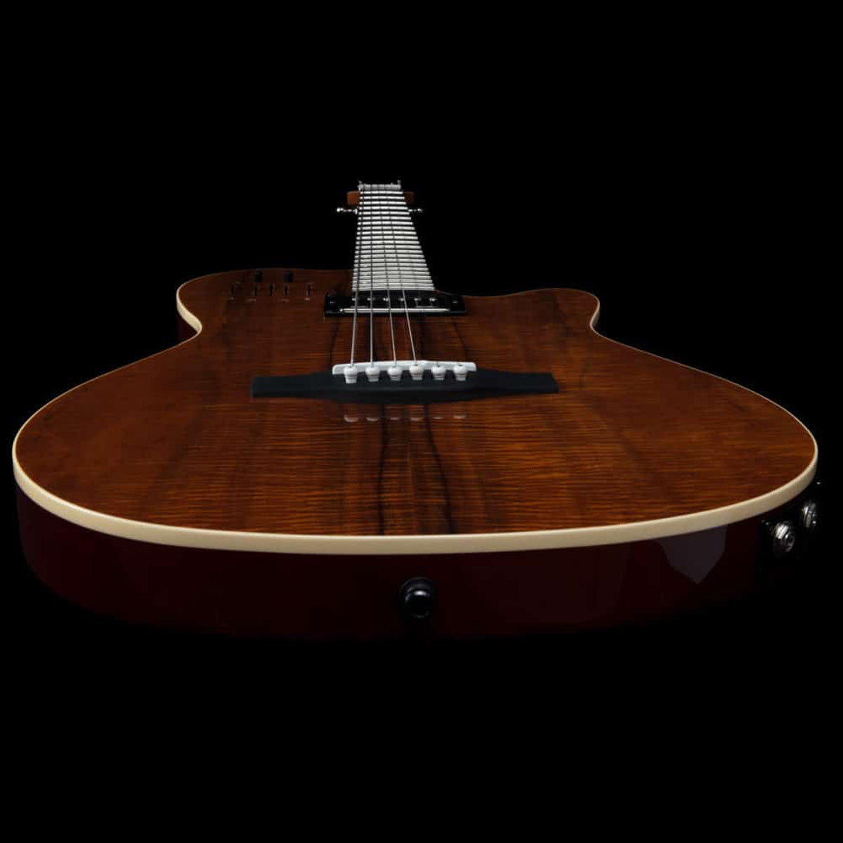 Godin A6 Ultra Electric Guitar ~ Extreme Koa HG - Fair Deal Music