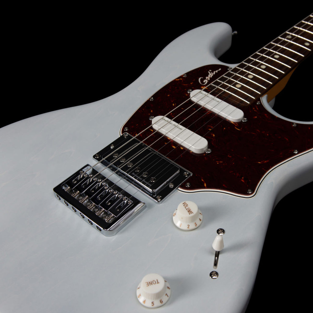 Godin Session RHT Pro Electric Guitar ~ Carbon White - Fair Deal Music