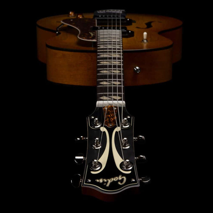Godin 5th Avenue Jumbo P90 Semi-Acoustic Guitar ~ Harvest Gold - Fair Deal Music