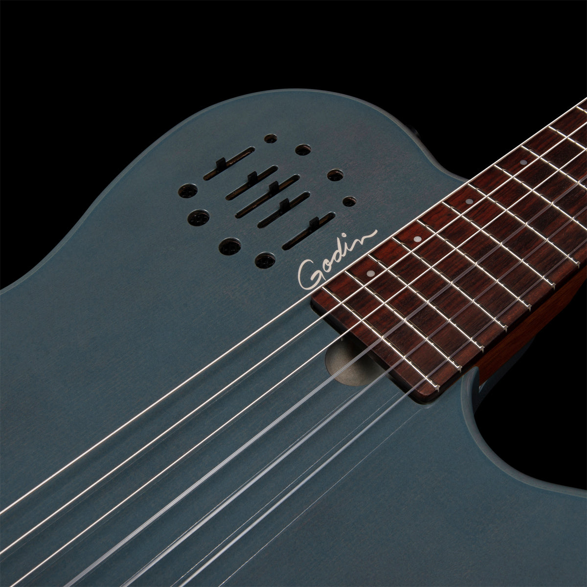 Godin Multiac Mundial Electric Guitar ~ Arctik Blue - Fair Deal Music