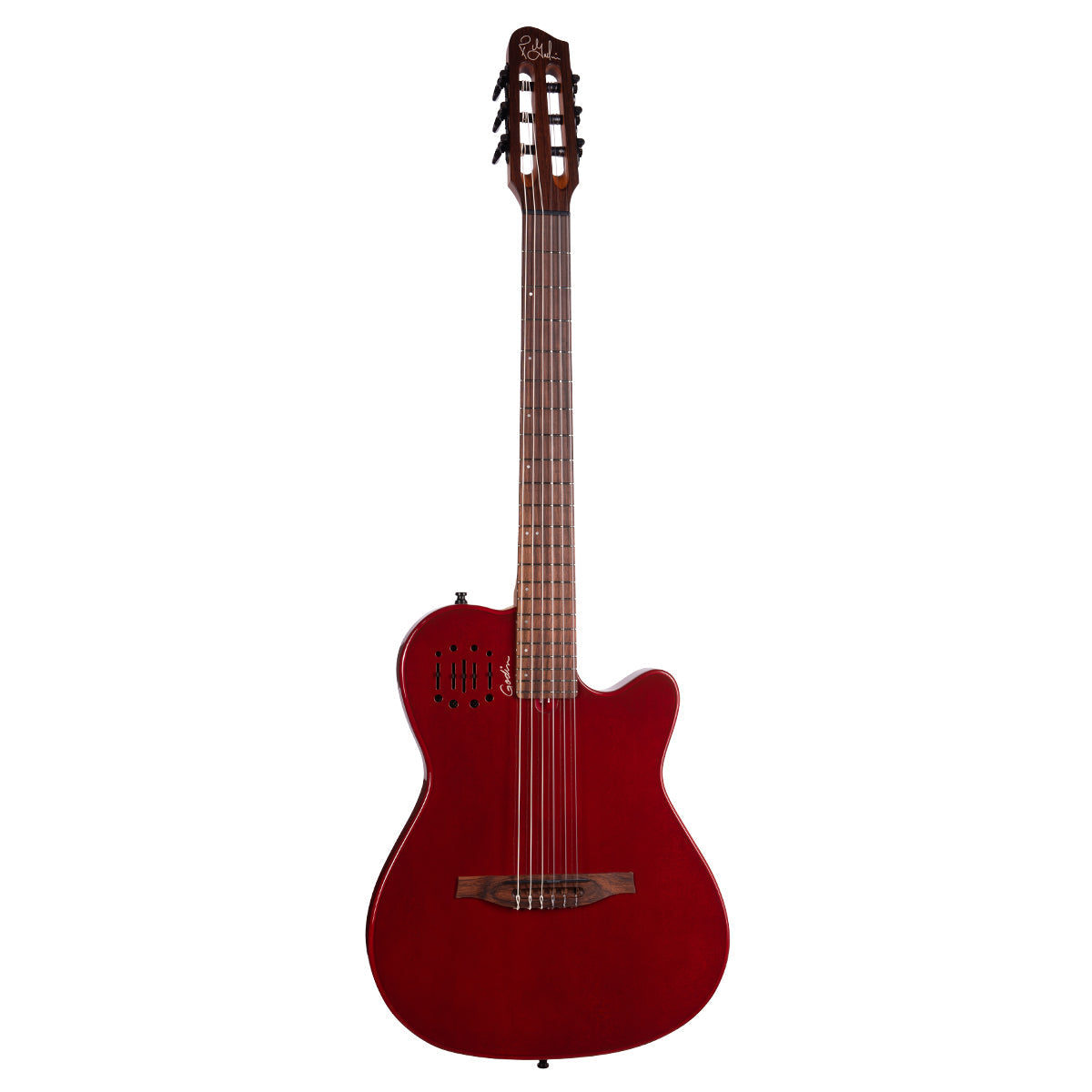 Godin Multiac Mundial Electric Guitar ~ Arctik Red - Fair Deal Music