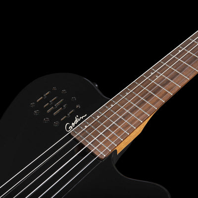 Godin Multiac Mundial Electric Guitar ~ Onyx Black - Fair Deal Music