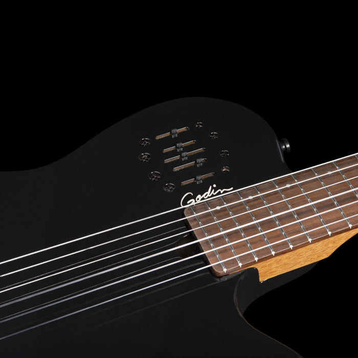 Godin Multiac Mundial Electric Guitar ~ Onyx Black - Fair Deal Music