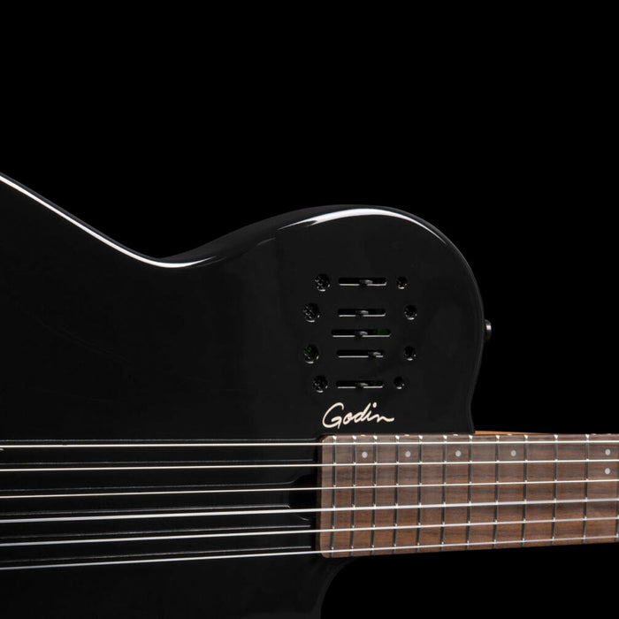 Godin Multiac Mundial Electric Guitar ~ Onyx Black - Fair Deal Music