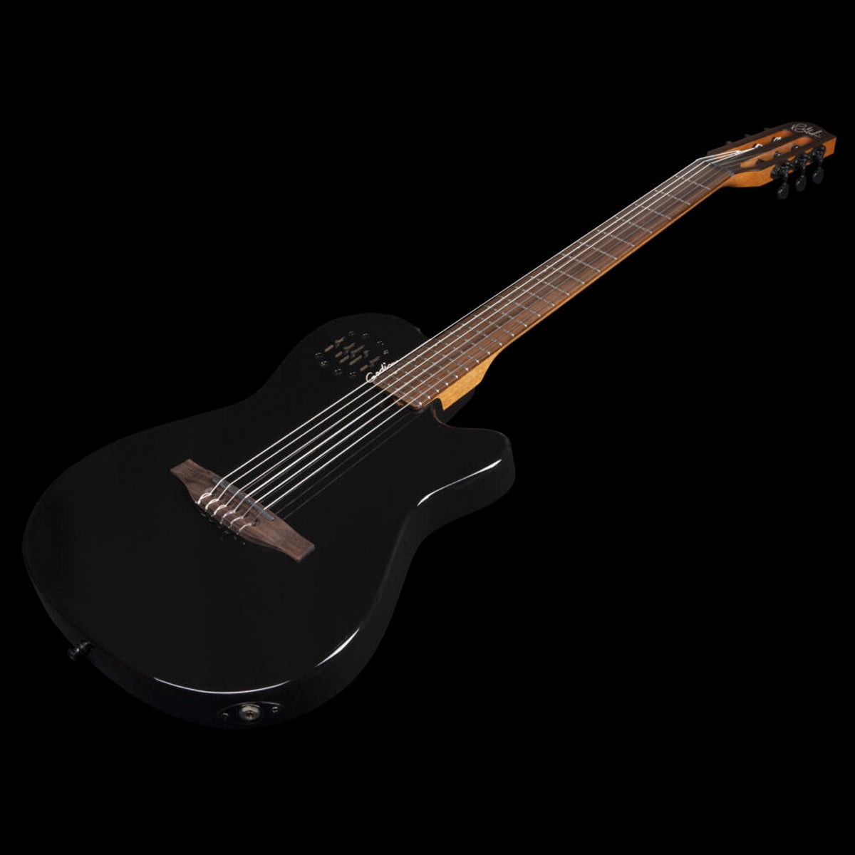 Godin Multiac Mundial Electric Guitar ~ Onyx Black - Fair Deal Music