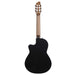 Godin Arena Pro Cutaway Bourbon Burst Nylon String Electro Guitar ~ Onyx Black with EQ - Fair Deal Music