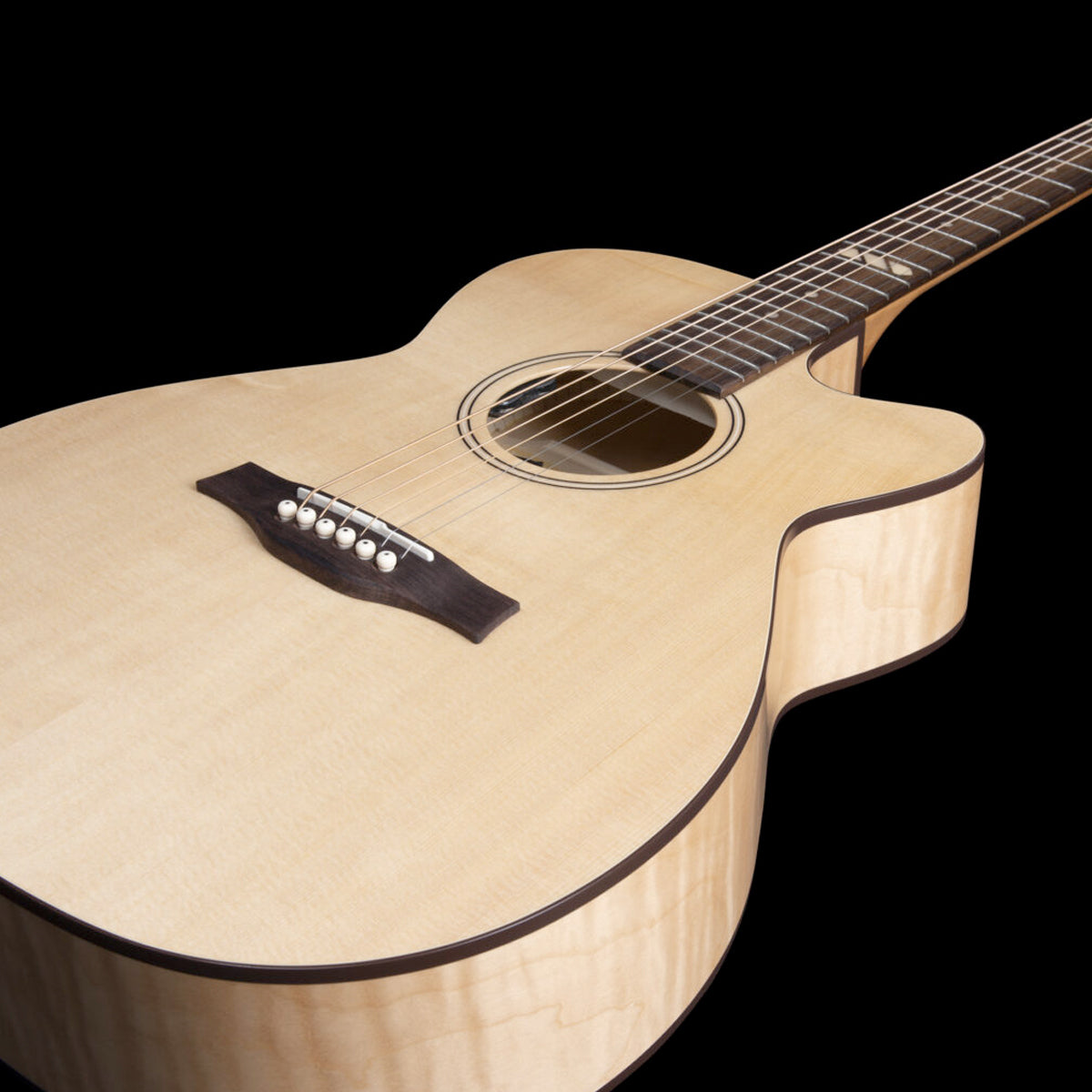 Godin Fairmount CW Electro-Acoustic Guitar ~ Flame Maple - Fair Deal Music