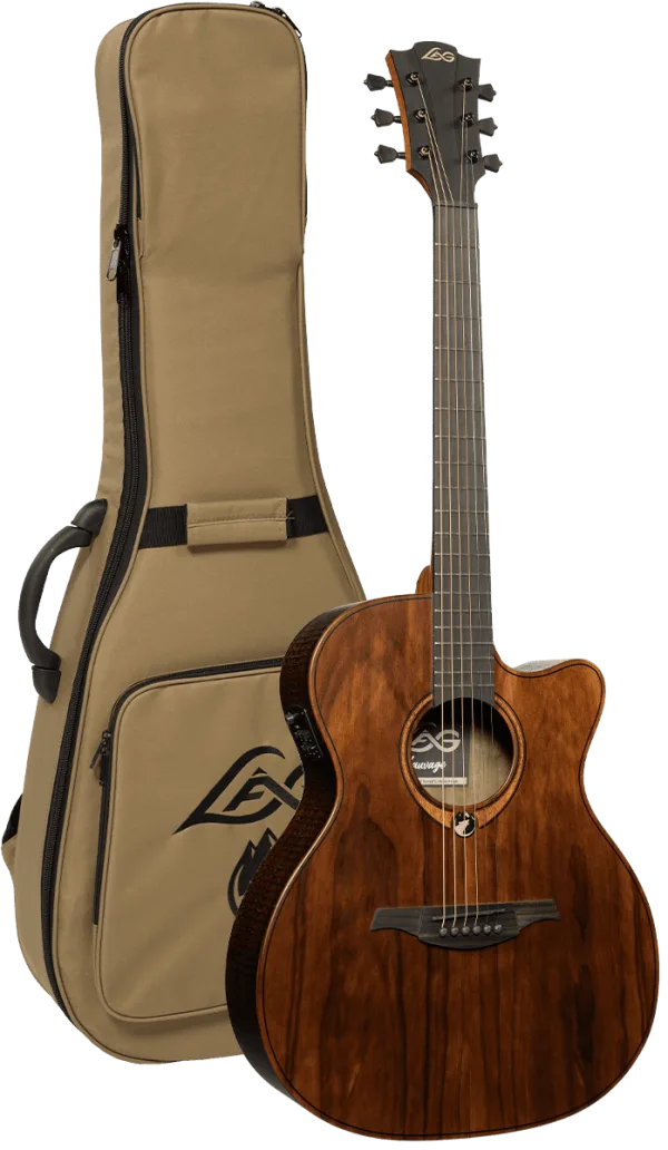 LAG Sauvage Auditorium ACE Cutaway Electro Acoustic Guitar - Fair Deal Music
