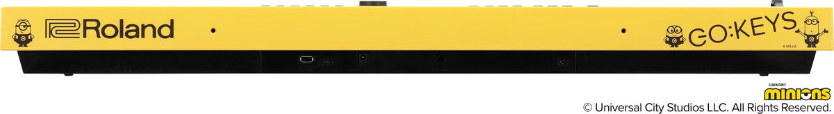 EMBARGO 15th September Roland GO:KEYS 3 Minion 61-Key Music Creation Keyboard - Fair Deal Music