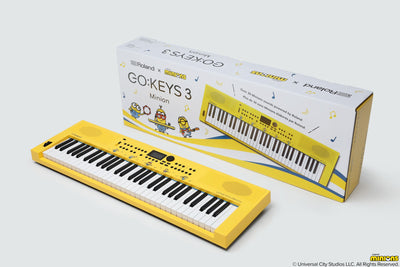 EMBARGO 15th September Roland GO:KEYS 3 Minion 61-Key Music Creation Keyboard - Fair Deal Music