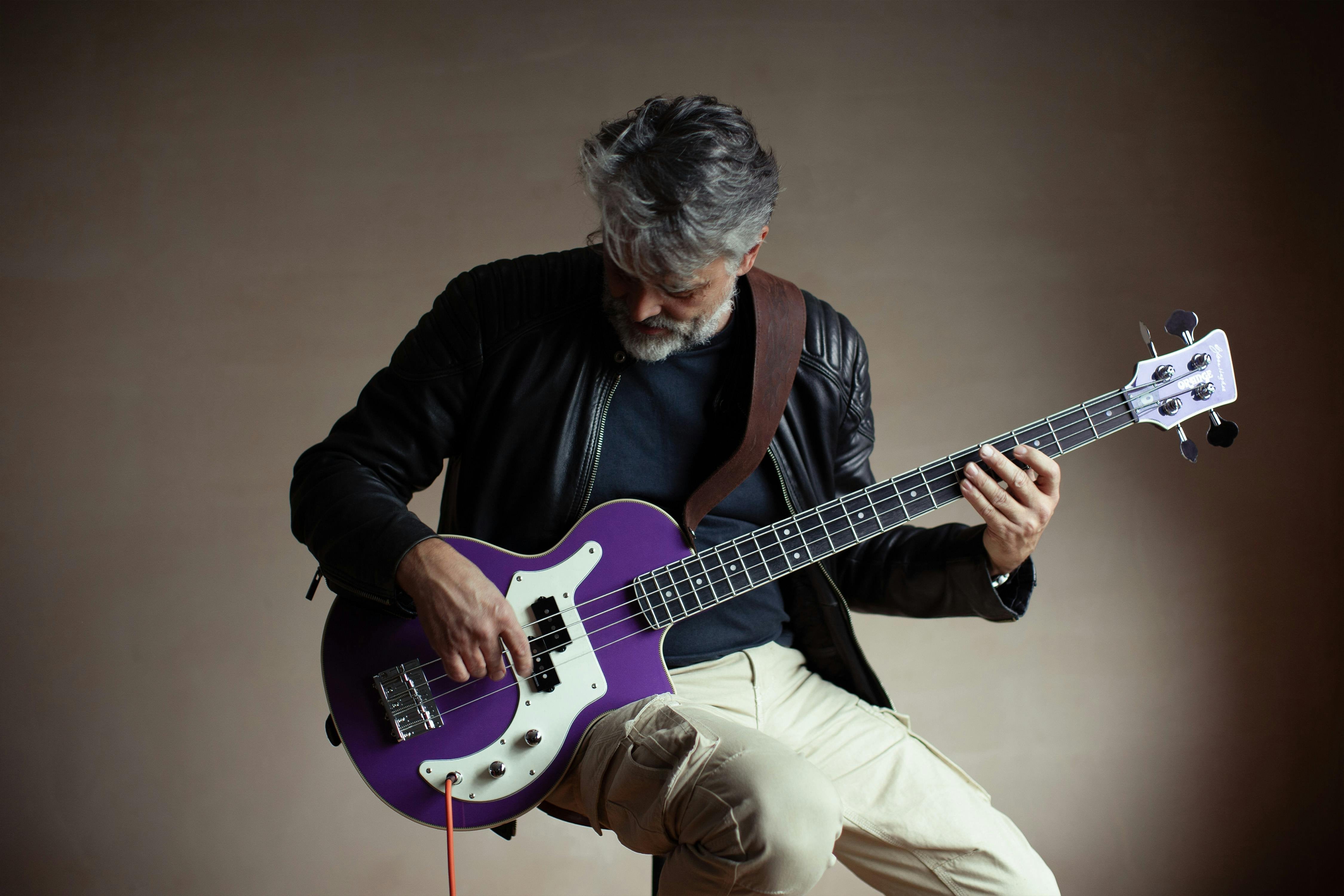 Orange Glenn Hughes Signature O Bass – Purple
